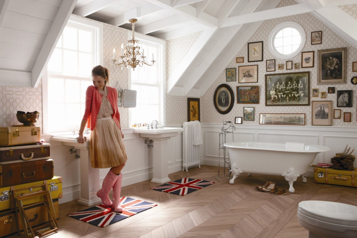 Ванная комната в Советском стиле