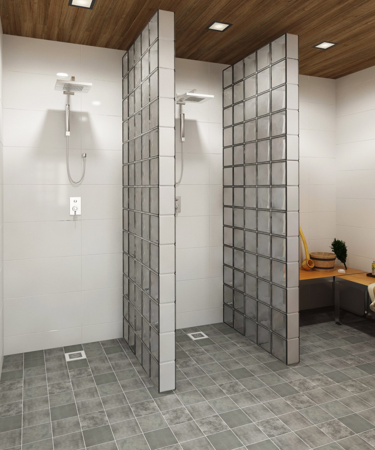 Душевая в бане