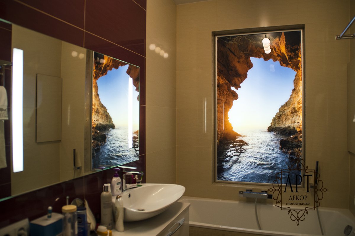 Ванная в двухкомнатной квартире