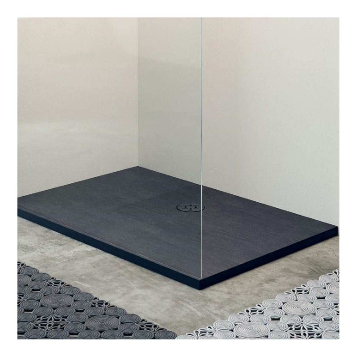 Душевой поддон из мозаики