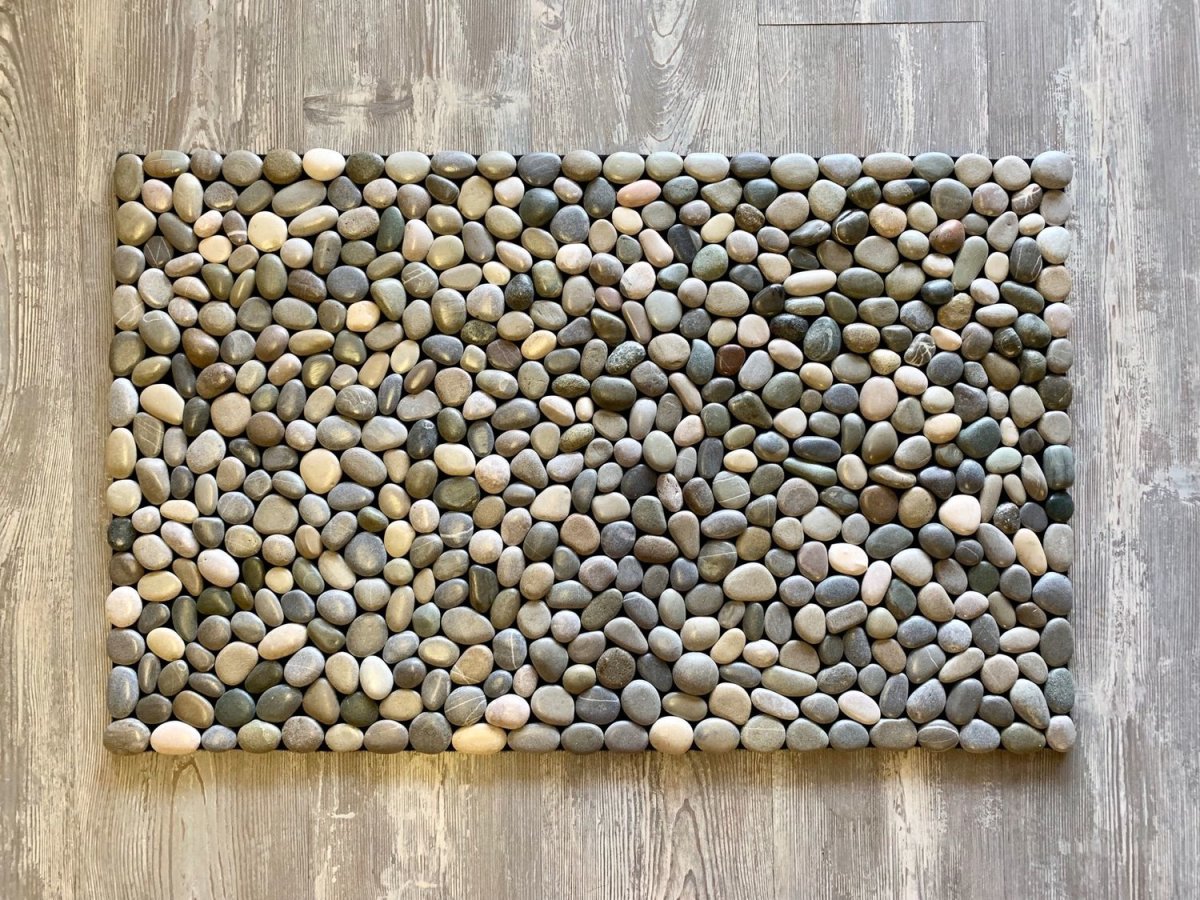 Поддон для душа из гальки