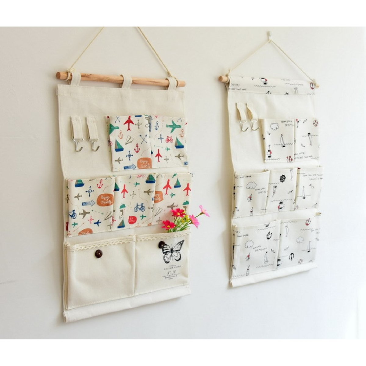 Подвесные кармашки для хранения