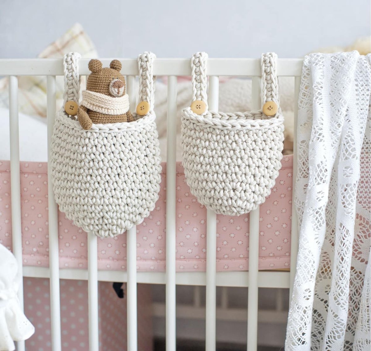 Органайзер с кармашками на стену