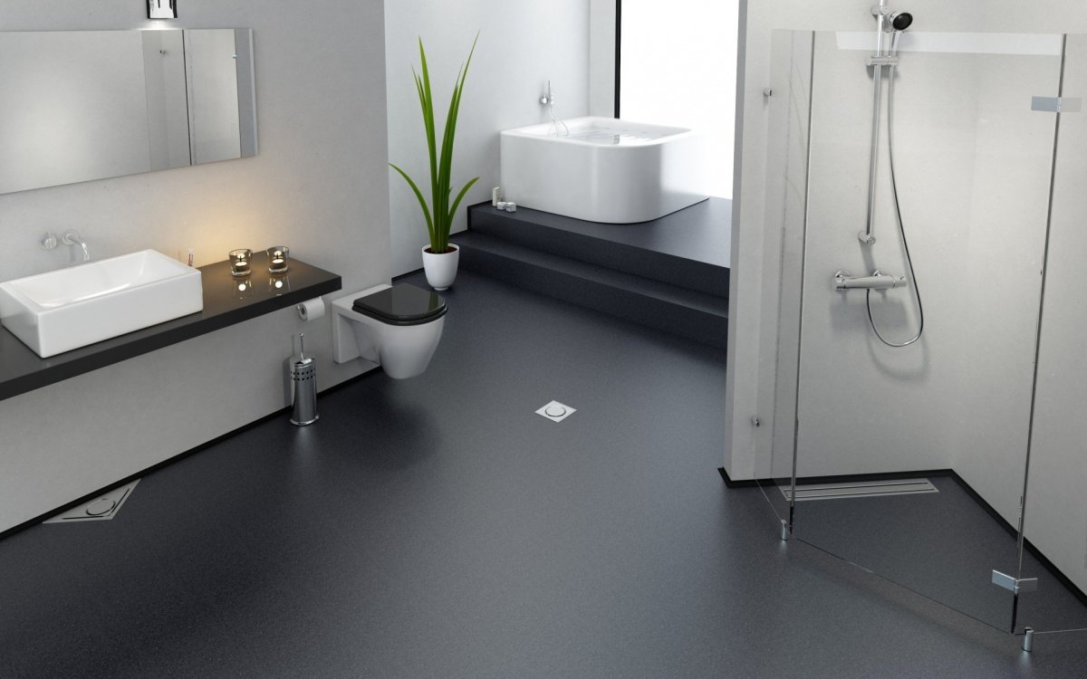 Наливной пол с монетами