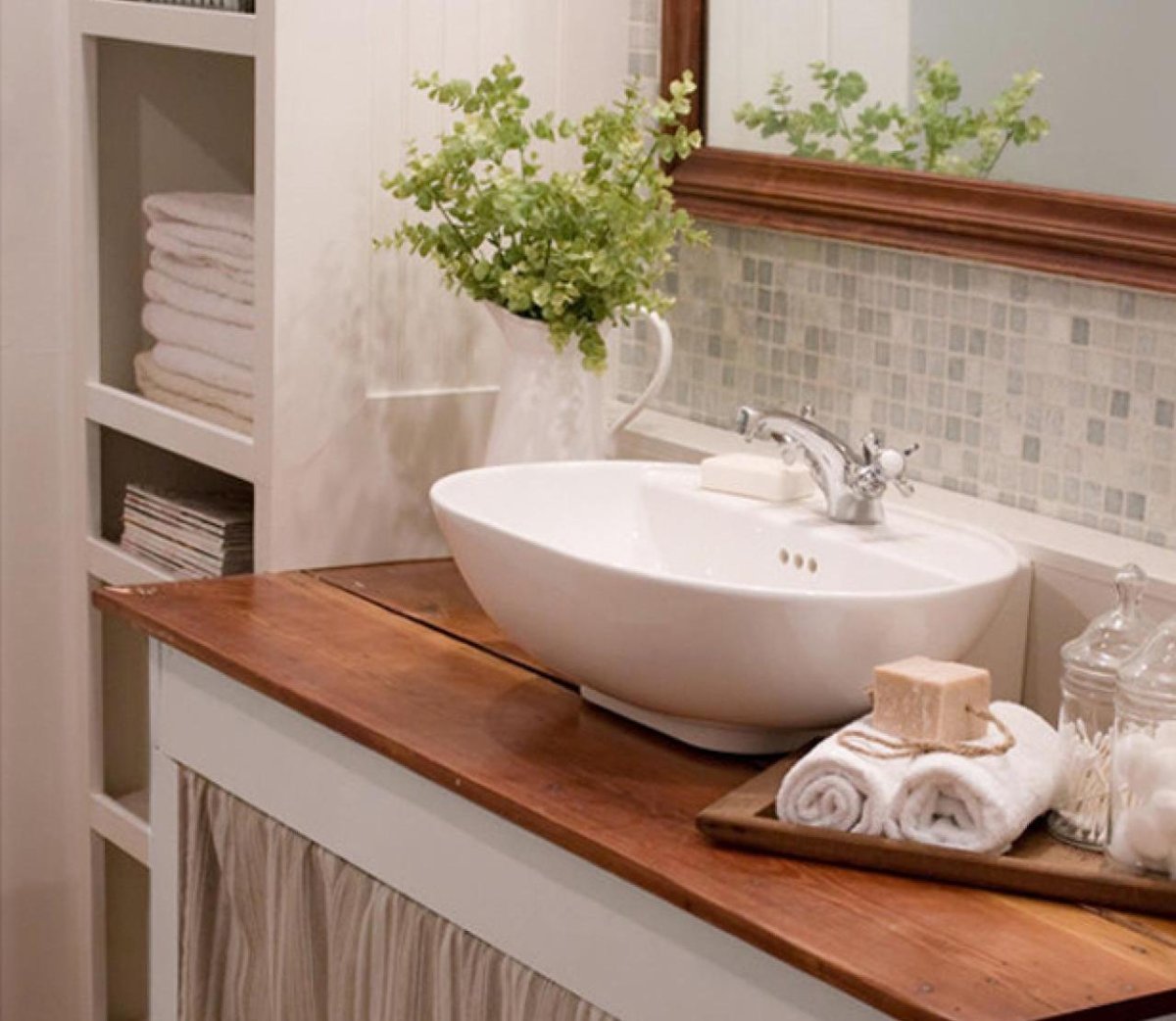 Декор в ванной