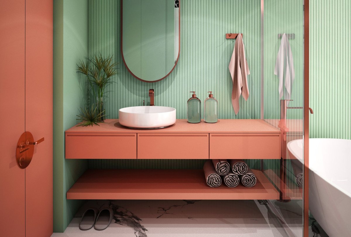 Современные шторы для ванны