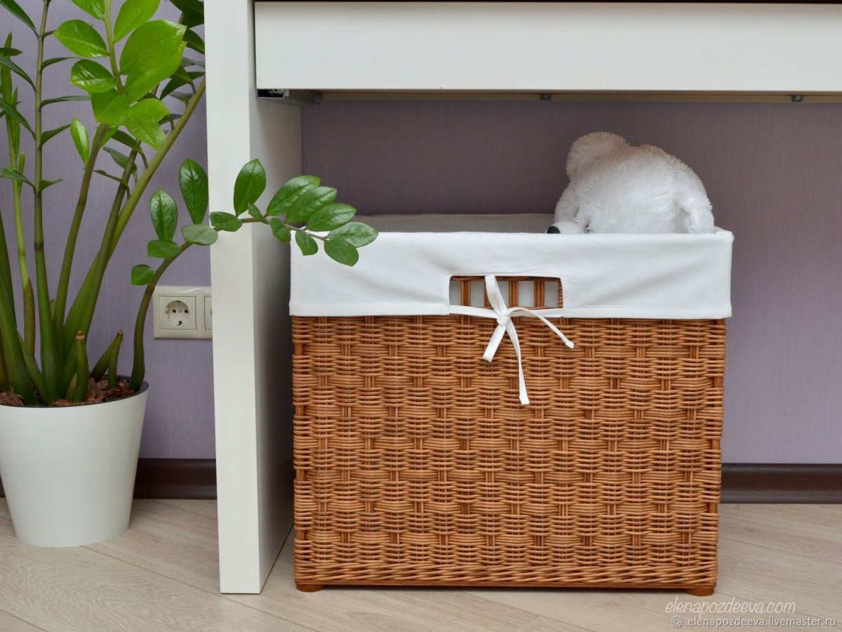 Бельевая корзина Curver Knit