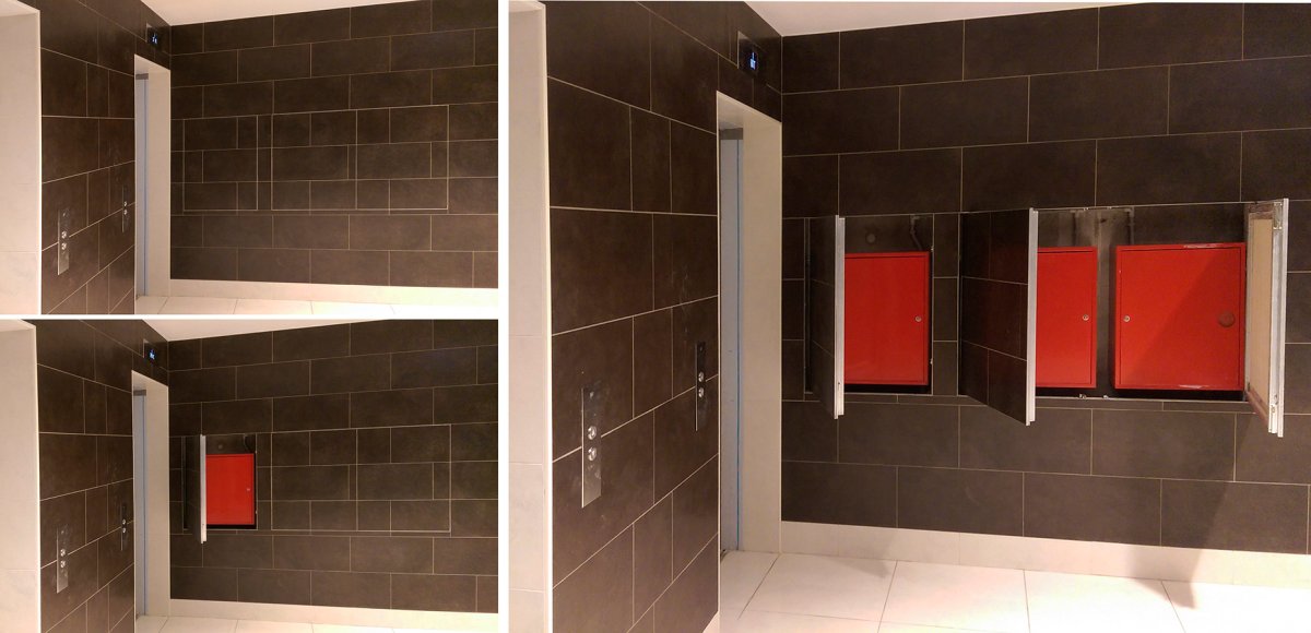 Люк для сантехнического шкафа