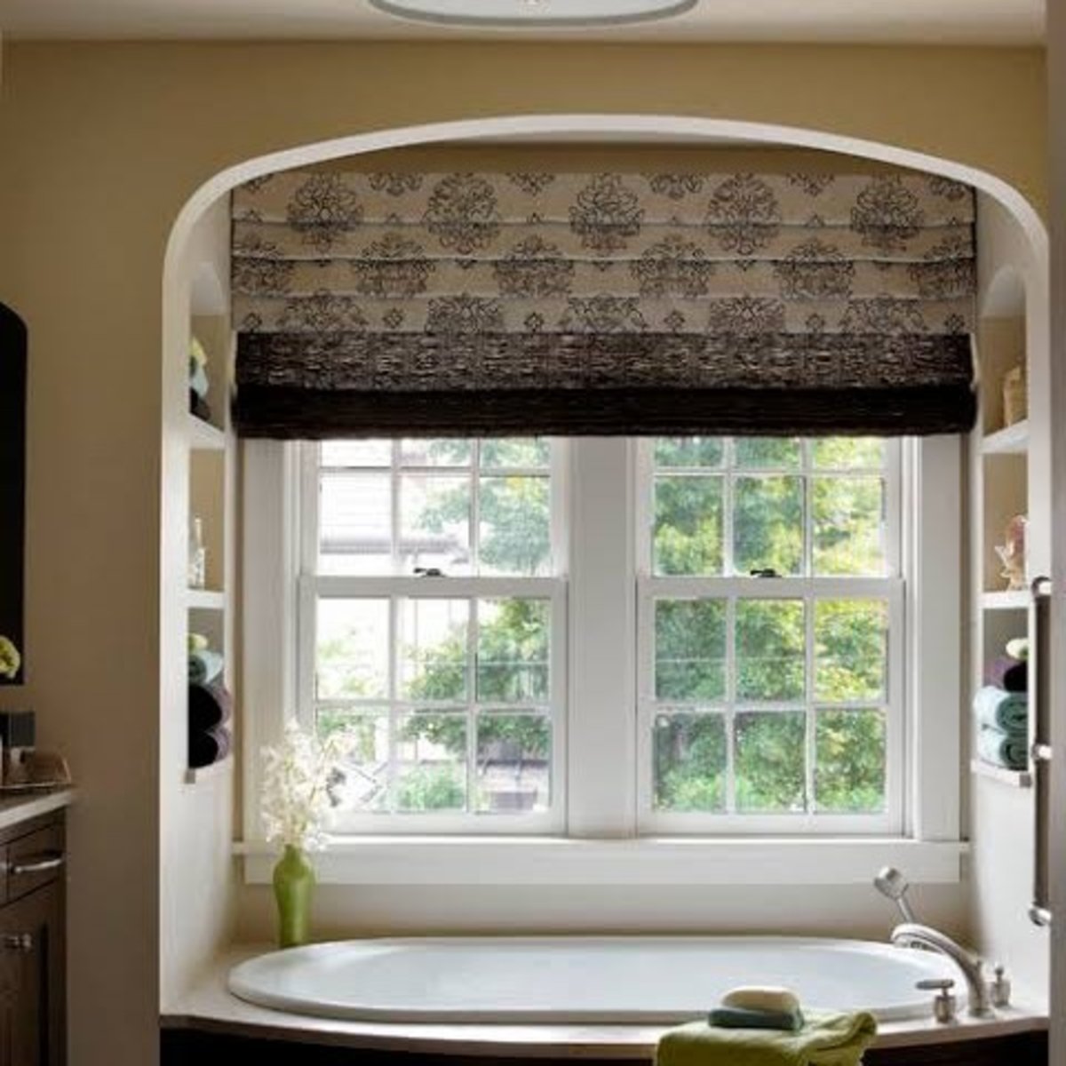 Римская штора в ванную