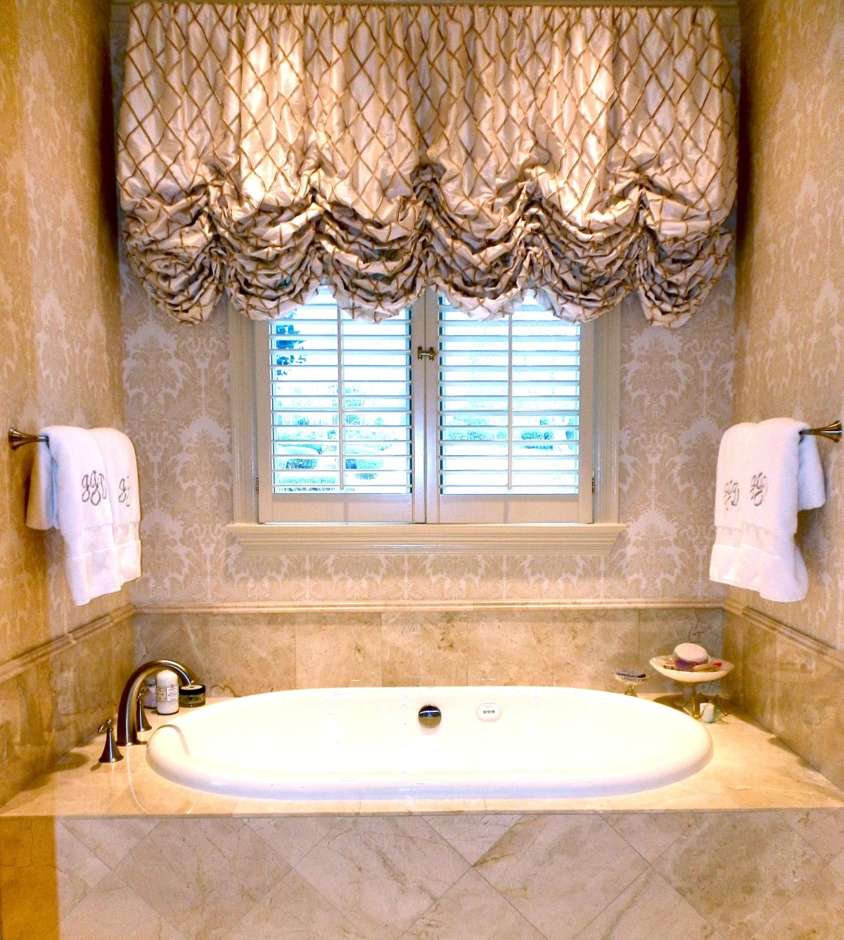 Ванная в стиле шебби Шик