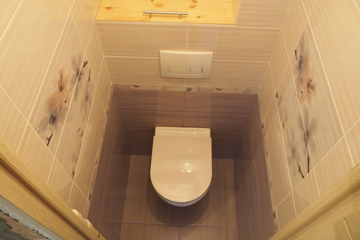 Пластиковые панели для туалетной комнаты