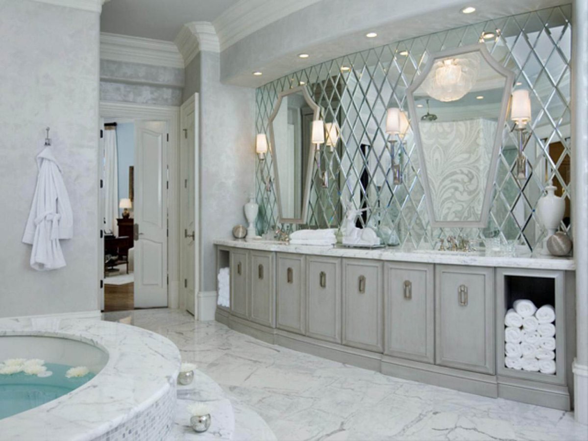 Модная мебель для ванной комнаты 2020