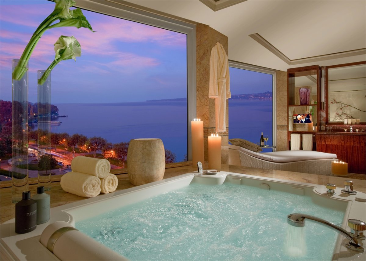 Королевский пентхаус в Hotel President Wilson