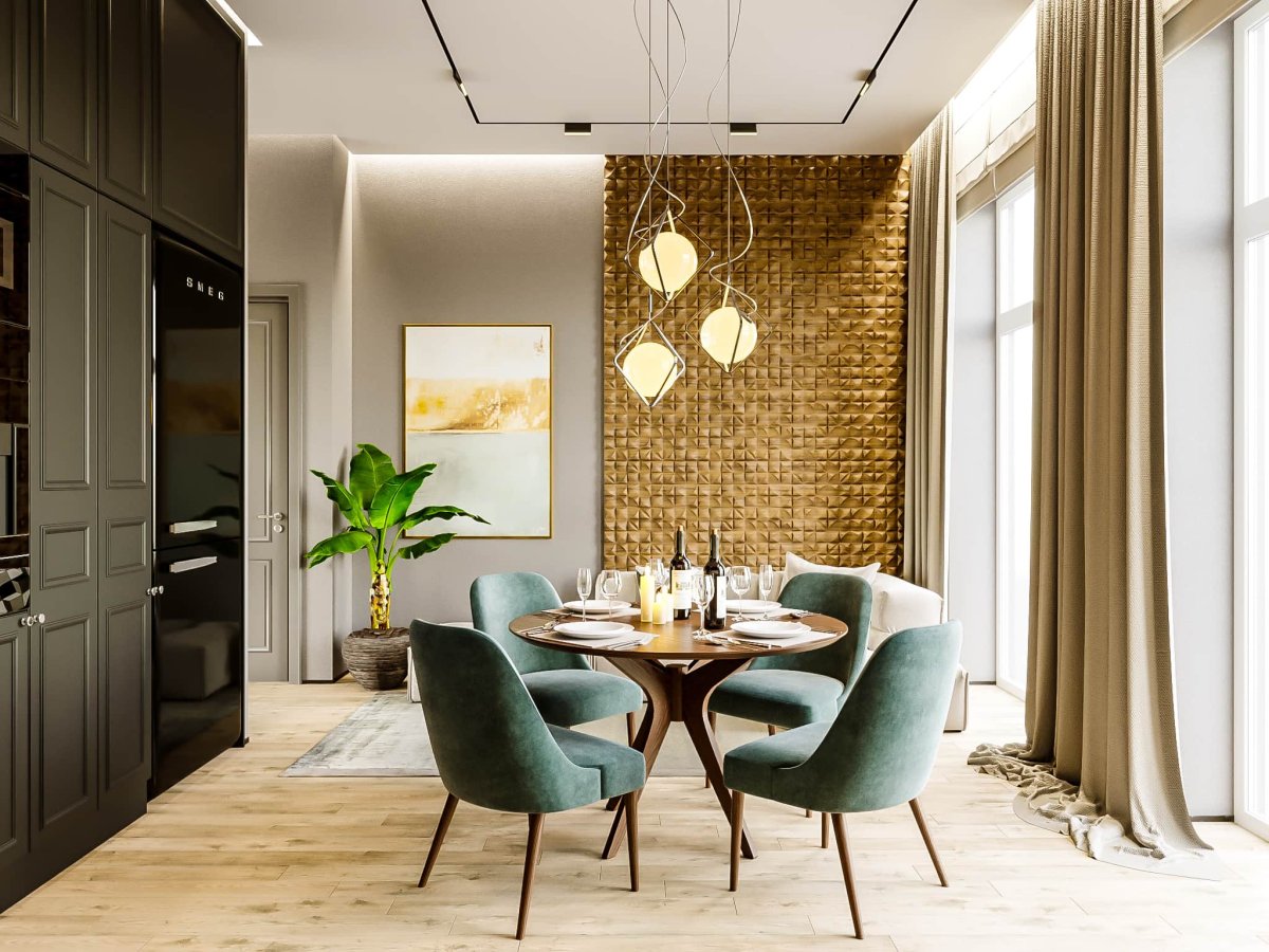 Деревянные 3д панели для стен в интерьере