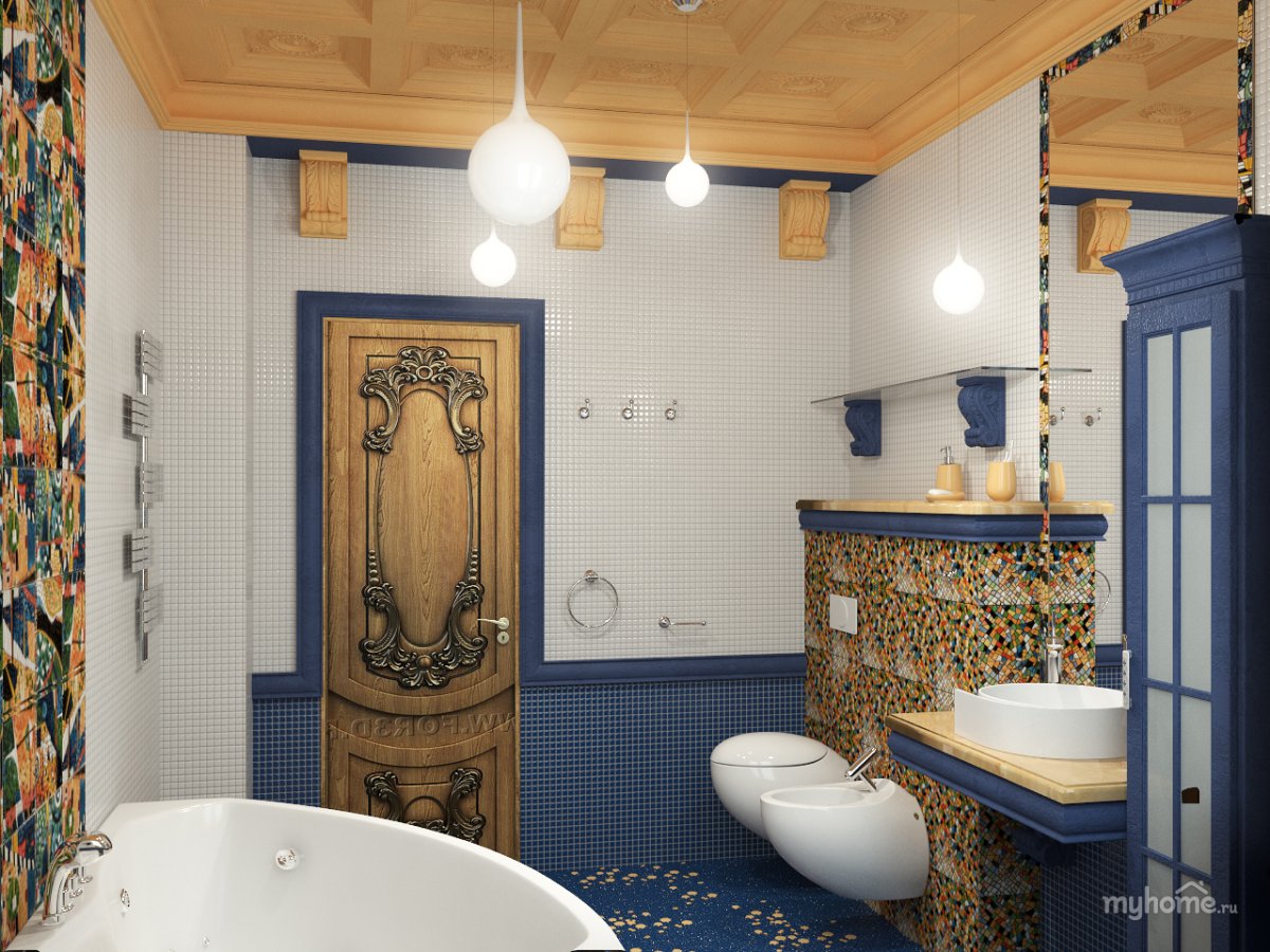 Ванна в стиле Гауди