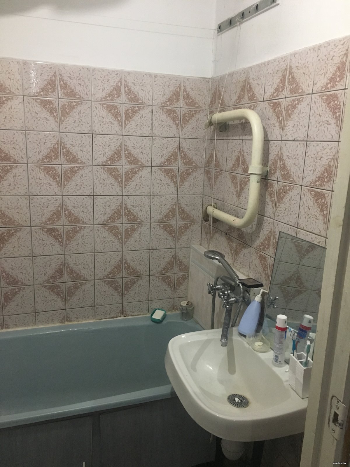 Ванная комната кафель не до потолка