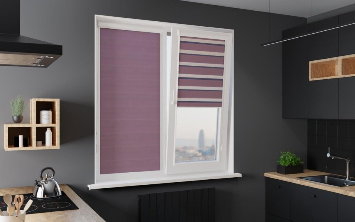 Рольшторы Зебра день ночь