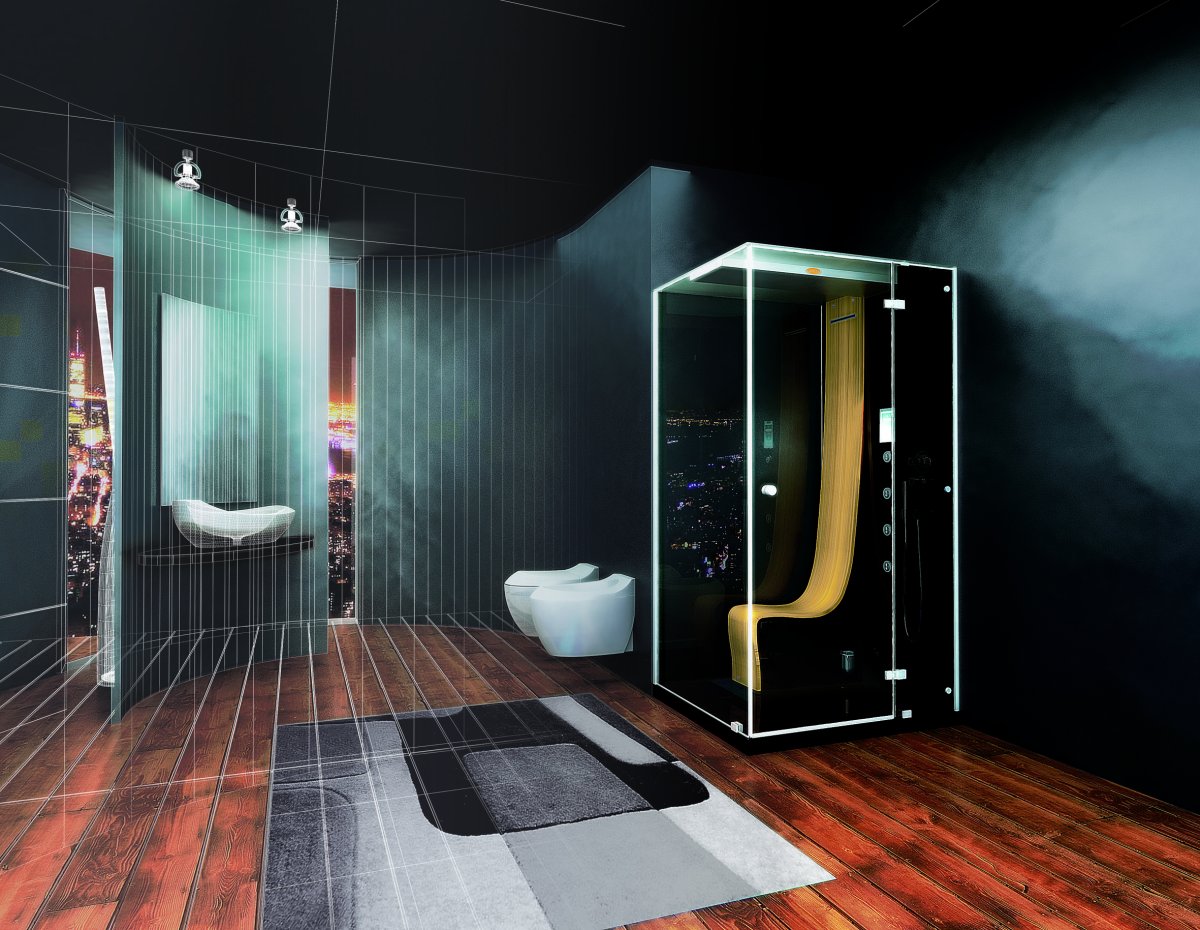 Кабина Омега джакузи