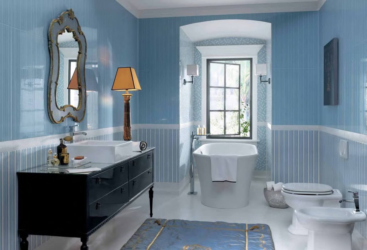 Голубая ванная