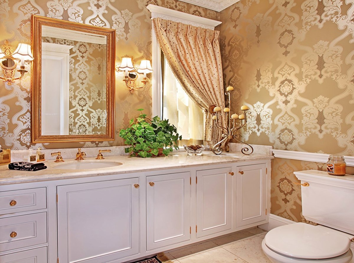 Обои влагостойкие для ванной