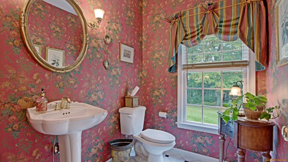 Обои влагостойкие для ванной