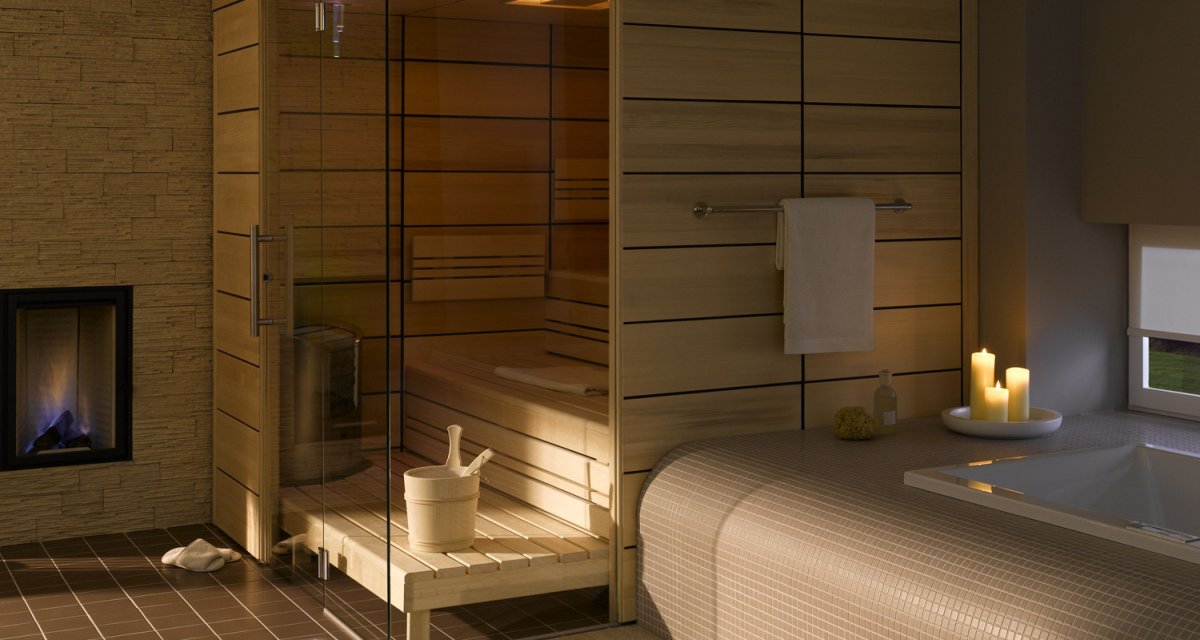 Сауна в ванной комнате в частном доме планировка