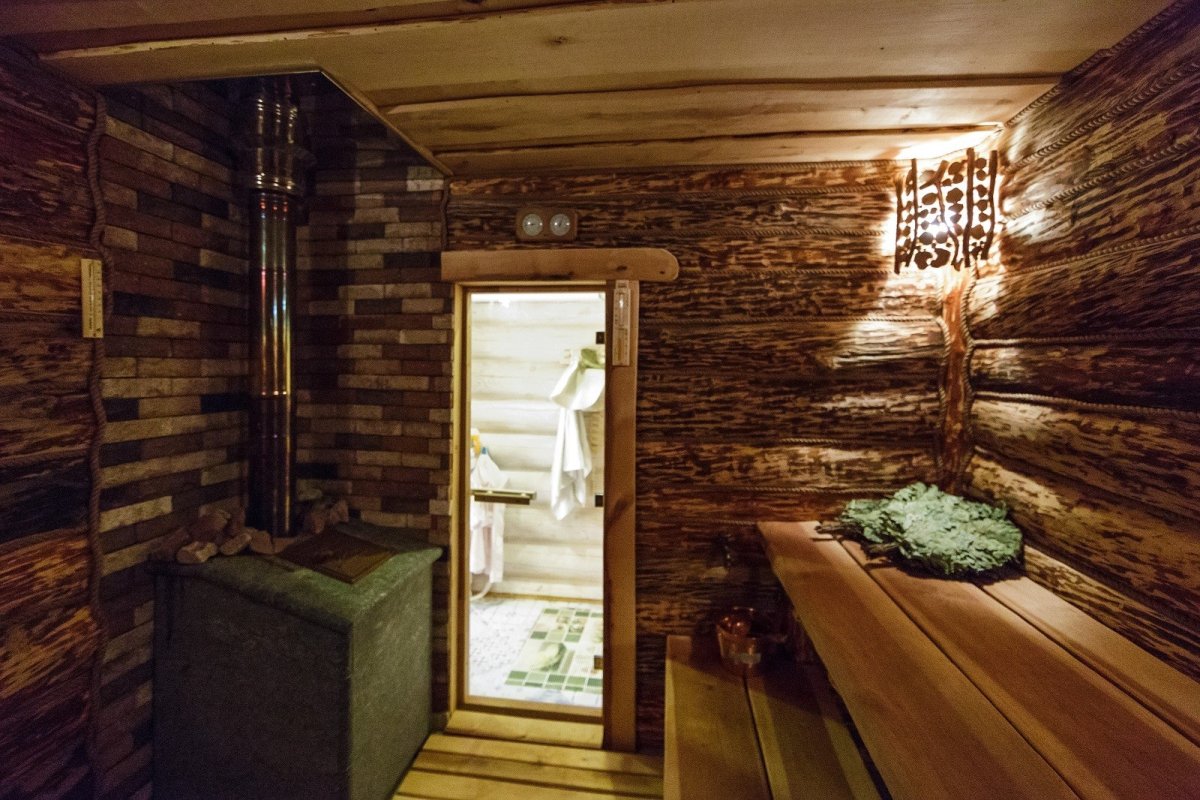 Интерьер бани