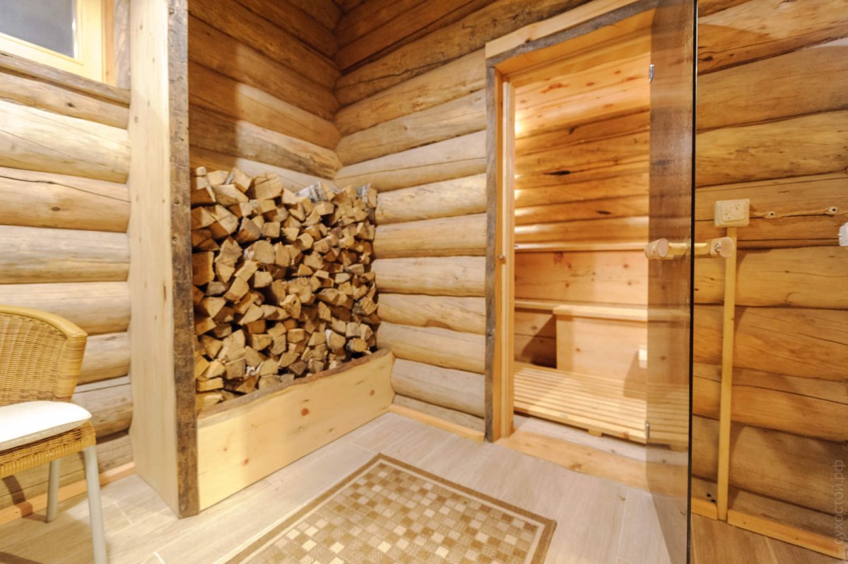 Отделка ванной комнаты в деревянном доме