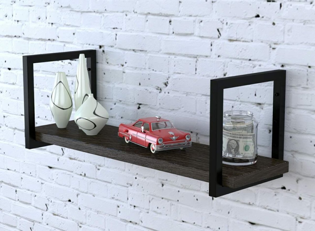 Навесные полки в стиле лофт