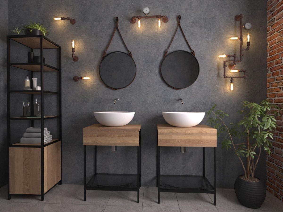 Раковина в стиле лофт