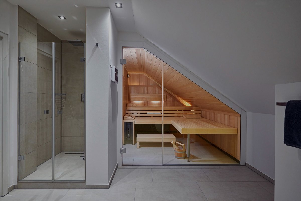 Сауна на мансарде