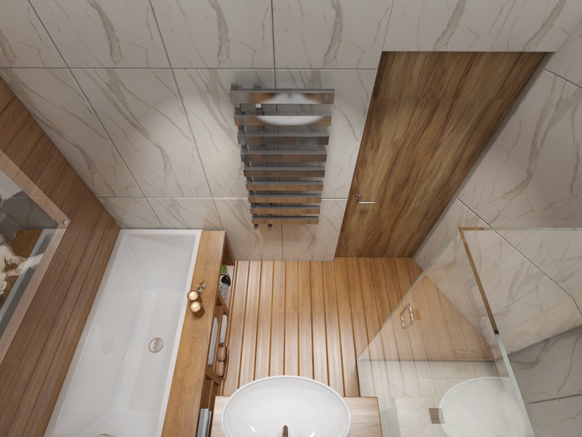 Гостиничный стиль санузел