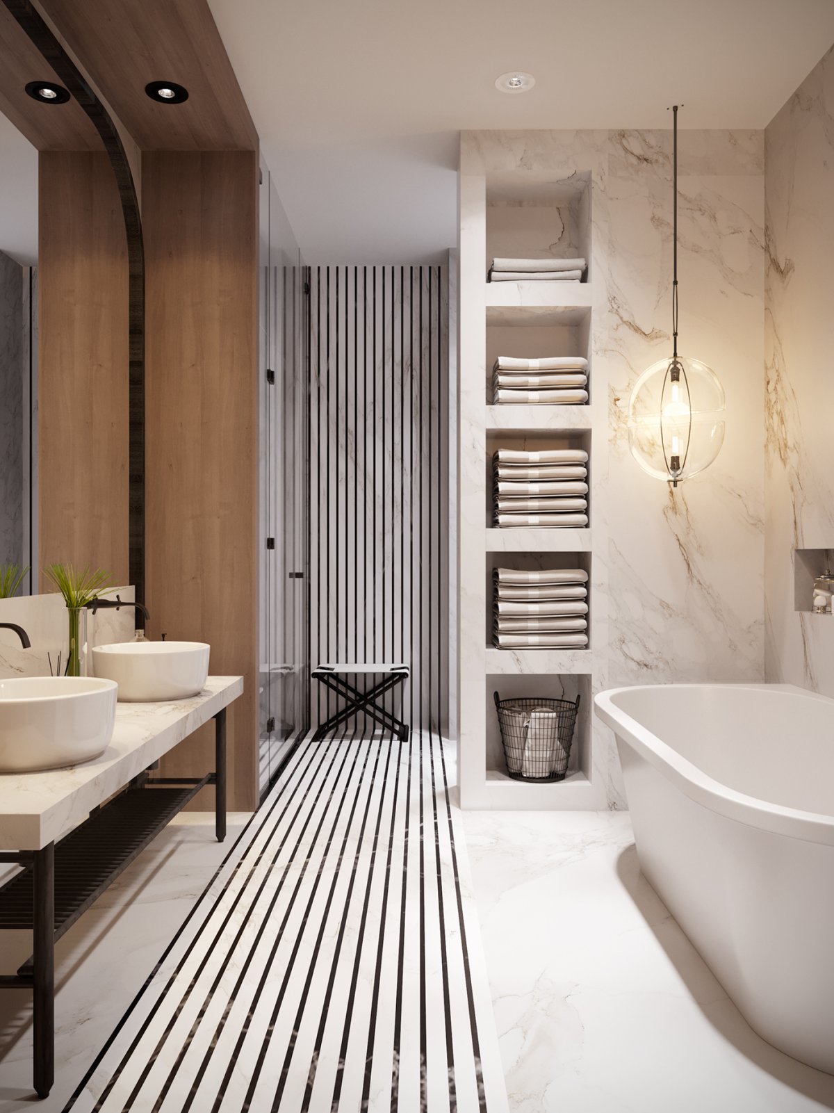 Красивые туалетные комнаты