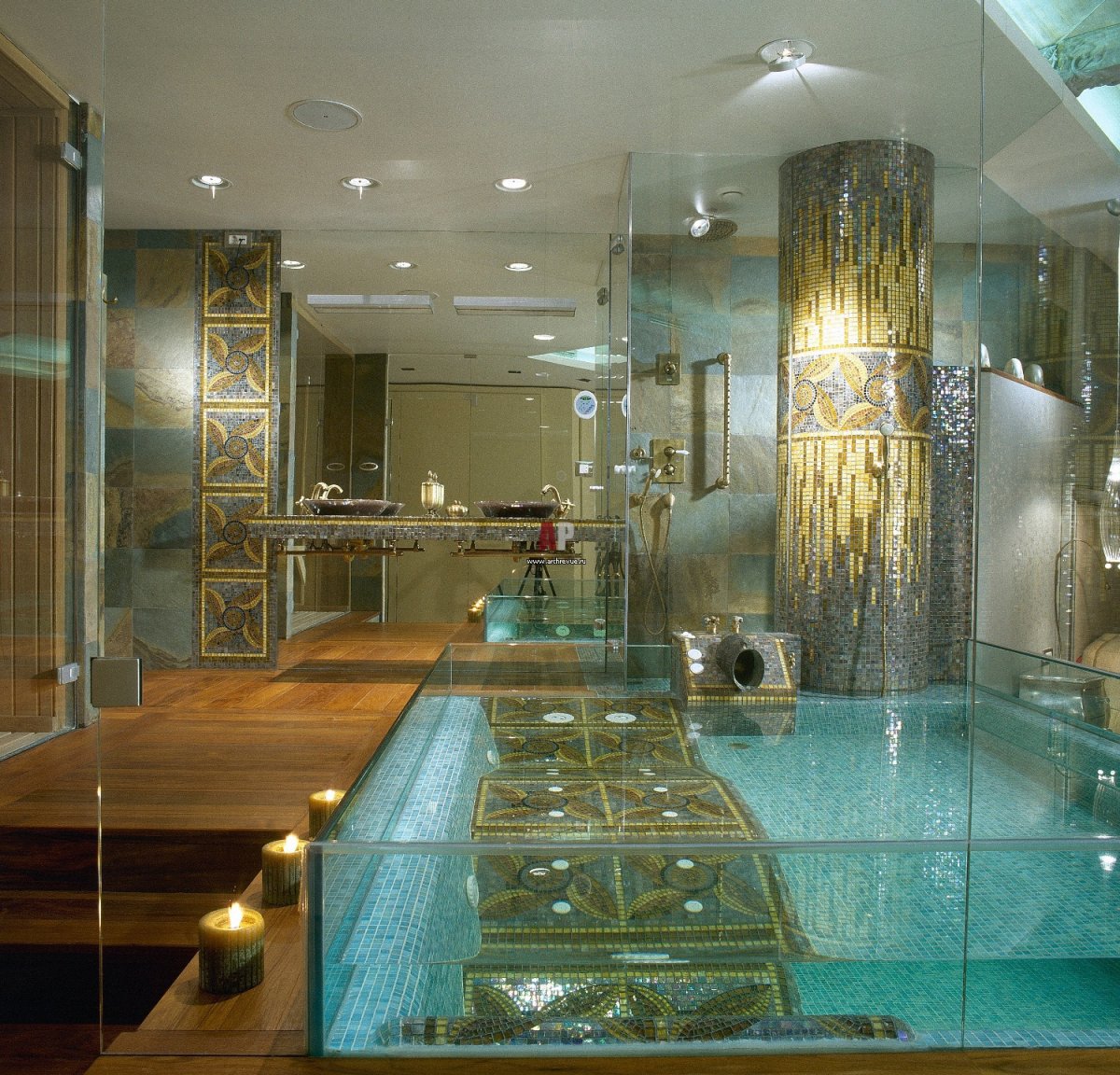 Сдвоенная душевая кабина