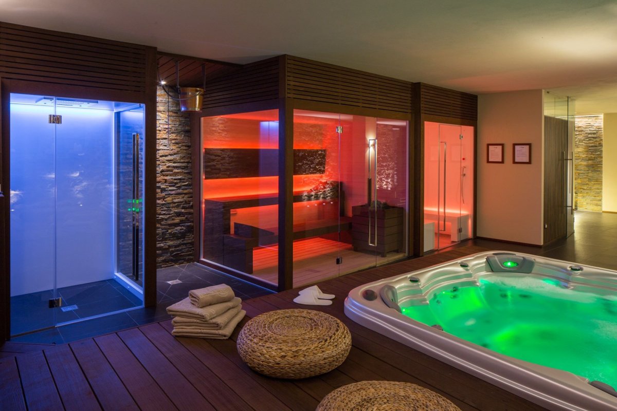 Мини сауна в ванной