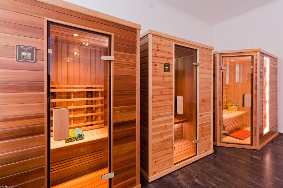 Ванная комната с сауной