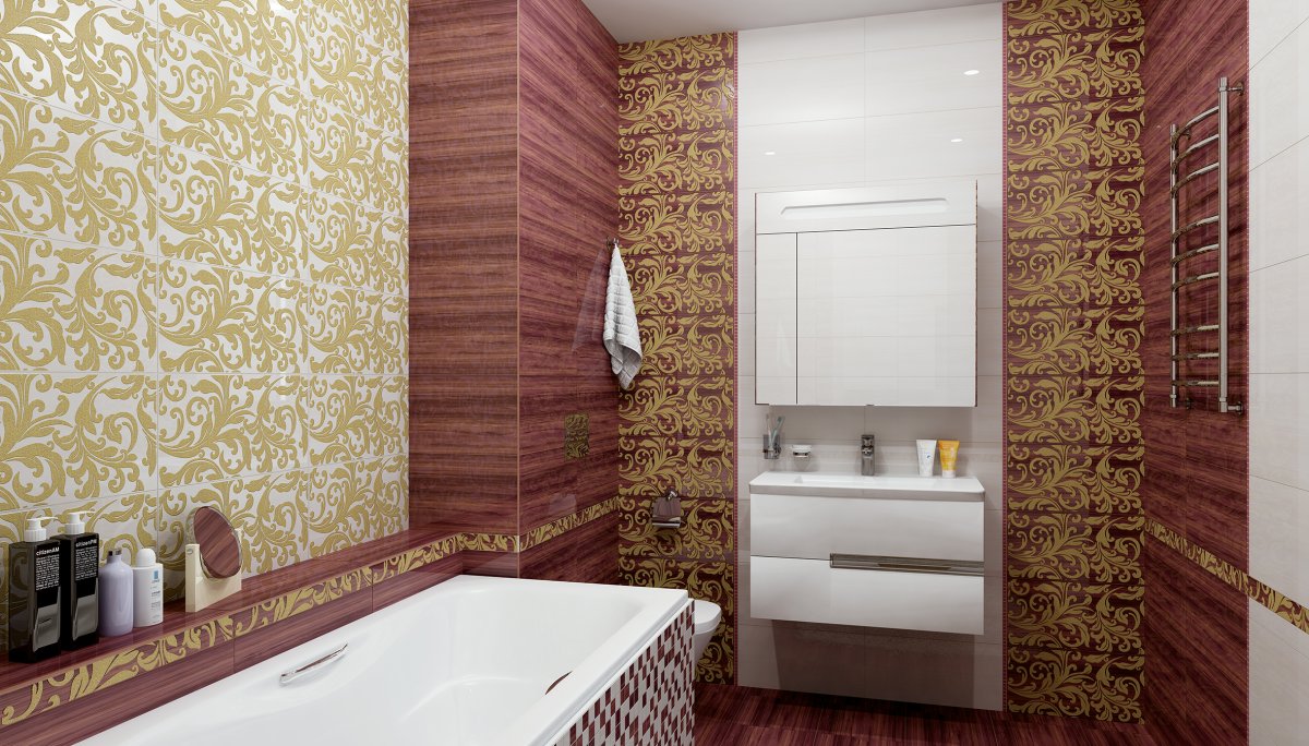 Декор ванной комнаты