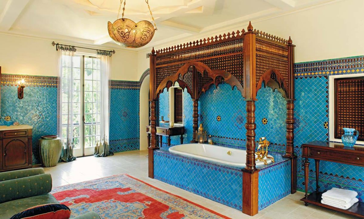 Раковина в арабском стиле