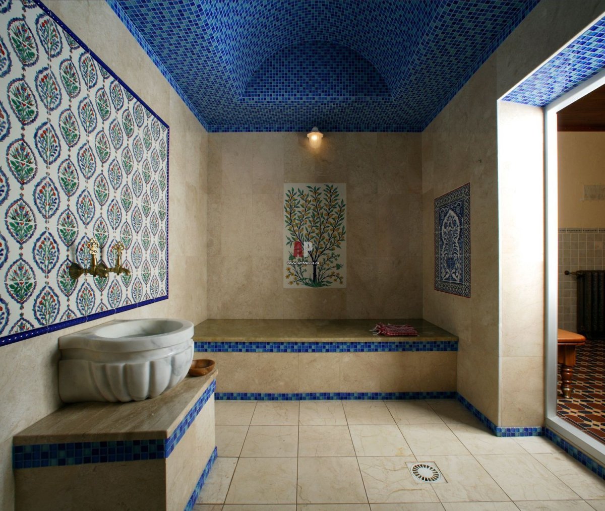 Душевая в Восточном стиле