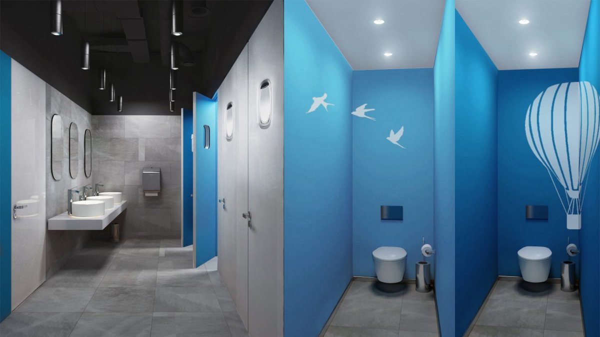 Зеленый туалет