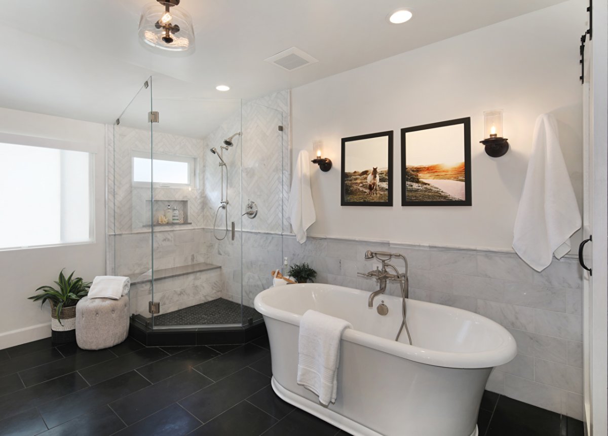 Ванная в стиле конструктивизм