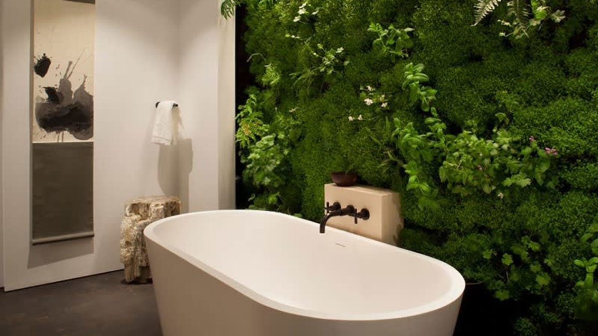 Панно из мха