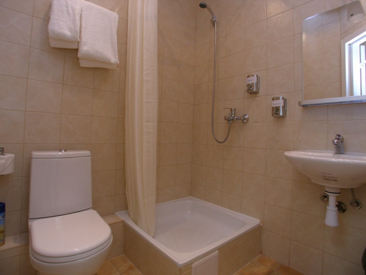 Санузел в гостевом доме