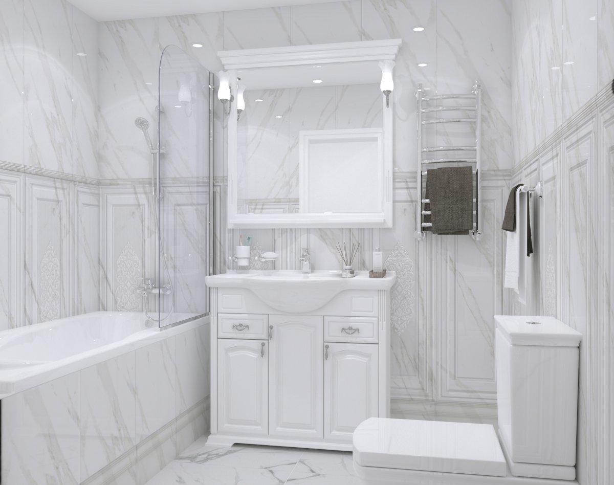 Плитка Porcelanosa Carrara Blanco