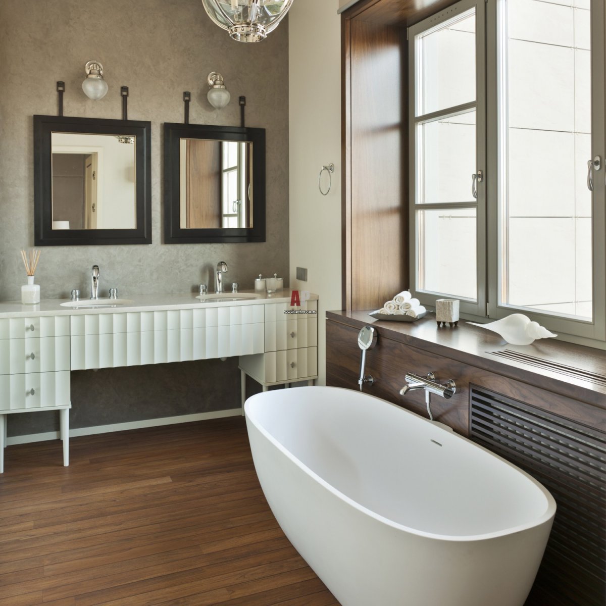 Элегантная ванная комната