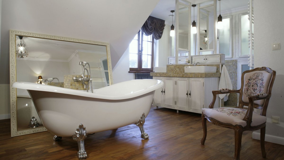 Ванная в стиле бидермейер