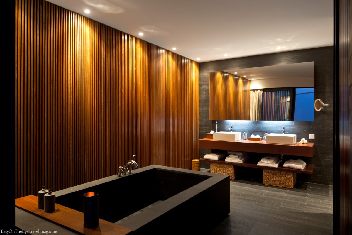 Ванная рейки в интерьере