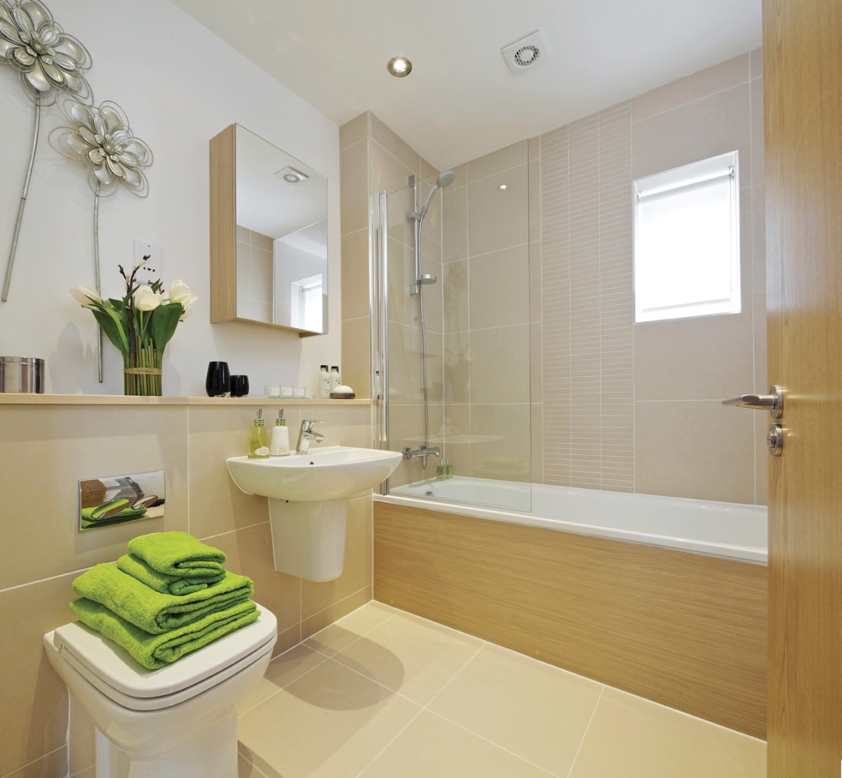 Перегородка в ванной комнате