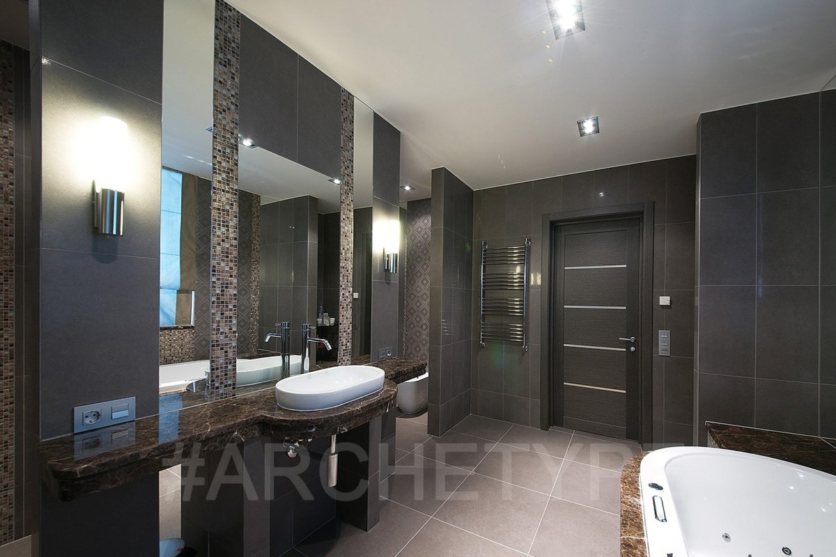 Зонирование ванной комнаты