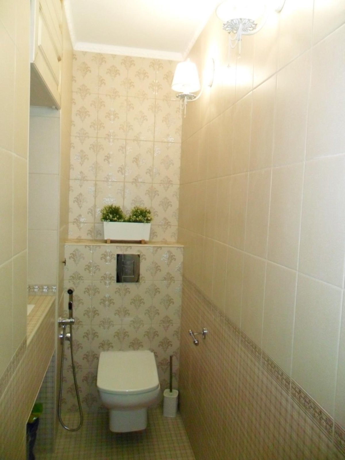 Ванная отделанная сайдингом